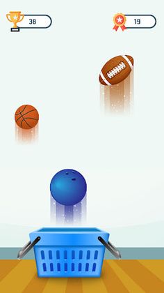 Ball Basket : Catch the ball - Screenshot 4