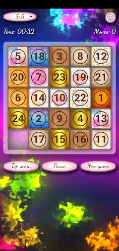 2345 Sliding - Fifteen Puzzle - Screenshot 4