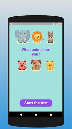 What animal are you? Test - Screenshot 1