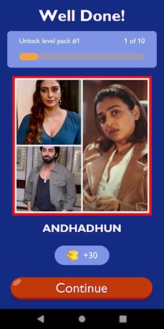 Guess The Bollywood Movie Game - Screenshot 2