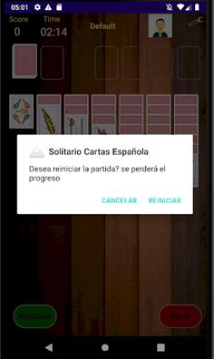 Solitaire Spanish cards - Screenshot 3