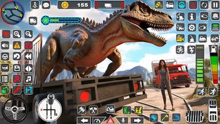 Dino Transporter Truck Driving - Screenshot 2