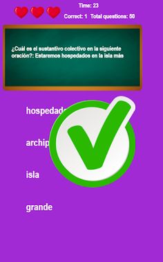Los Sustantivos Juego App - Screenshot 4