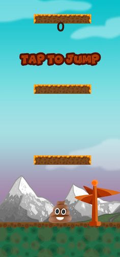 Poo Jump - Happy Poop Game - Screenshot 2