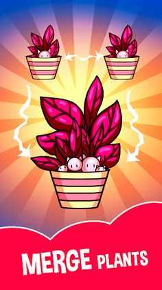 Merge Plants: Evolution Garden - Screenshot 1