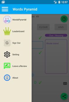 Words Pyramid - Screenshot 3