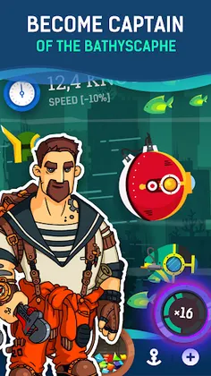 Idle Submarine: Raft to Boat - Screenshot 1