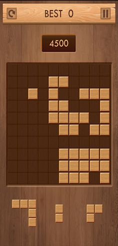 Block wood puzzle - Screenshot 1