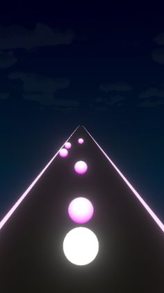 Neon Ball: EDM Rush Runner - Screenshot 1