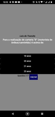 Transito Quiz - Screenshot 2