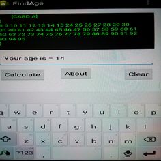 Find Your Age Trick(MathMagic) - Screenshot 3