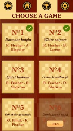 Chess legacy: Play like Fische - Screenshot 2