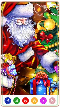 Christmas Paint by Number - Screenshot 3