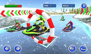 Jet Ski Boat Race Water War - Screenshot 1