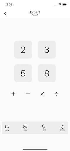 Math 24 - Challenge 24 Puzzle - Screenshot 2