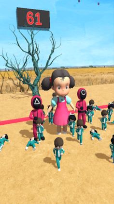 456 Red Green Light Challenge - Screenshot 1