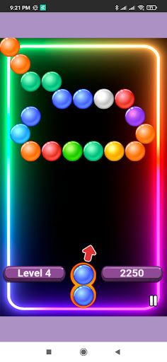 Glow Bubble Shooter - Screenshot 4