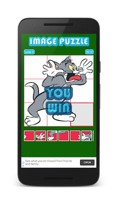 Image Puzzle - Tom and Jerry - Screenshot 3