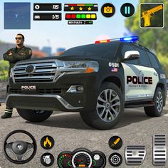 Police Monster Truck Games 3D - Screenshot 1