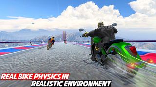 Superhero Bike Game Stunt Race - Screenshot 3