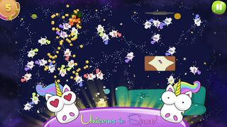 Space Unicorns - the rainbow m - Screenshot 1