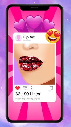 Lip Art Makeup Beauty Game - Screenshot 2