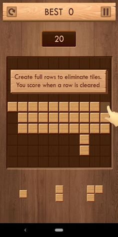 Wood Block Crush - Puzzle Game - Screenshot 3