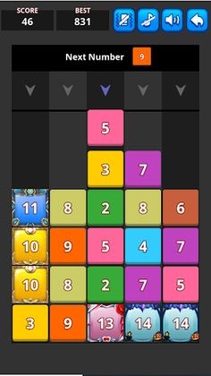 Drop Number - Merge Number - Screenshot 3