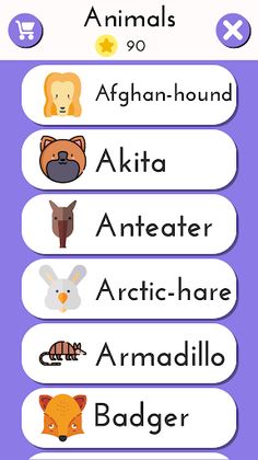 Animals Memory Game for kids - Screenshot 2