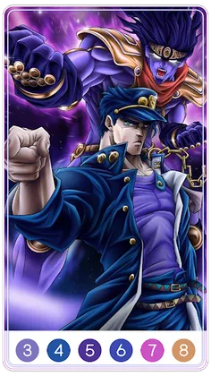 JOJO Color by Number - Screenshot 2