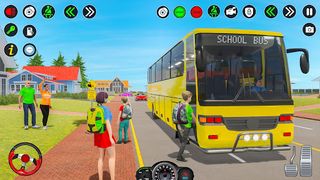 School Bus Driving Games 3D - Screenshot 2