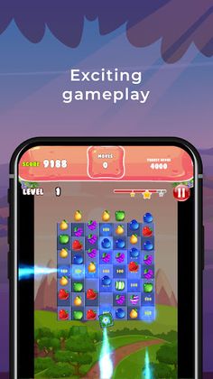Fruit Candy Blast Sweet Match - Screenshot 4