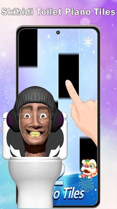 Skibidi toilet piano Tiles - Screenshot 3