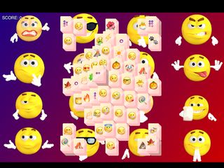 Mahjong Emoji: Ad-Free Tile Ma - Screenshot 2