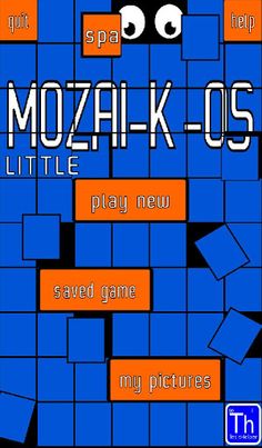 Puzzle game, MozaiKos. - Screenshot 1