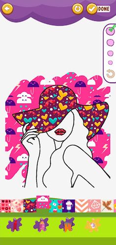 Lips Coloring Glitter - Screenshot 3