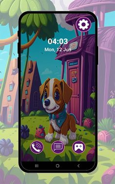 Prank Call Puppy Game - Screenshot 1