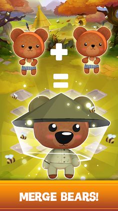 Merge Bears: Idle Merge Game - Screenshot 1