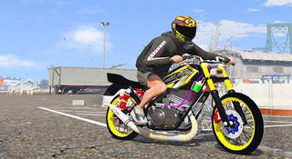 Jet Darat RX King Simulator - Screenshot 1