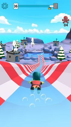 Aqua Slide Water PlayFun Race - Screenshot 2