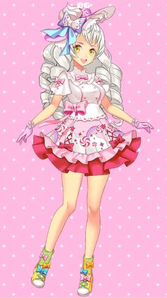 Candy Anime Girl Dress Up Game - Screenshot 2