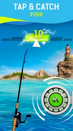 Grand Fishing Game: fish hook - Screenshot 1