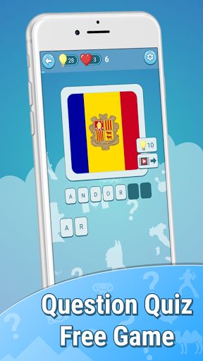 Flags the World Countries Quiz - Screenshot 3