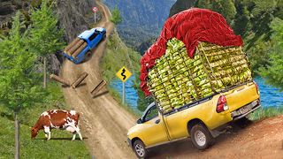 Offroad Pickup Cargo Truck 3D - Screenshot 2