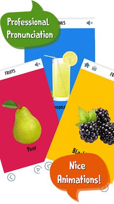 First Words for Baby: Foods - Screenshot 2