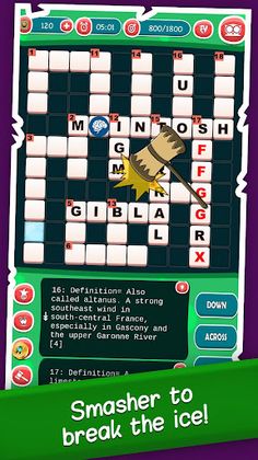Science Crossword Puzzle Game - Screenshot 3