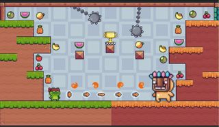 Super Frog Hero Pineapple - Screenshot 1