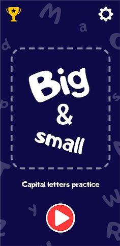 Big & Small. Capital letters - Screenshot 4