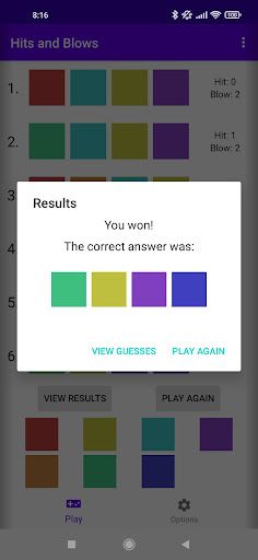 Color Code Logic Puzzle - Screenshot 3