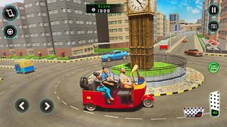 Auto Rickshaw Driving Games - Screenshot 2